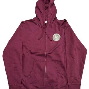 MEN'S PRECISION SKATEBOARDS 1984 ZIP HOODIE INDEPENDENT TRADING CO SEWER LID- XL